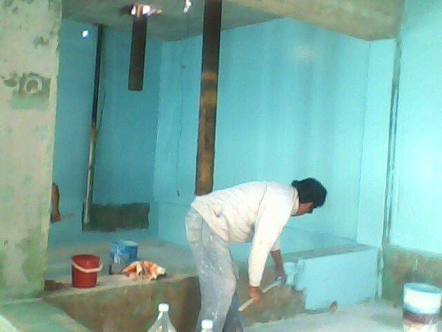 Proceso de aplicación de pintura para navegación