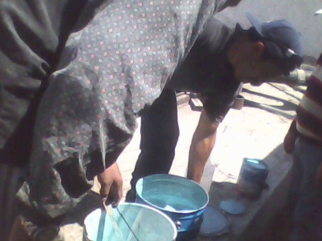 Proceso de preparación de pintura para navegación
