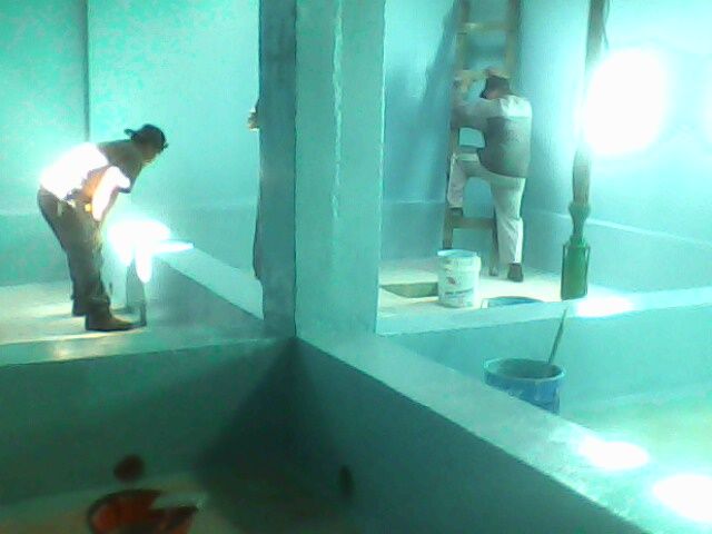 Proceso de aplicación de pintura para navegación