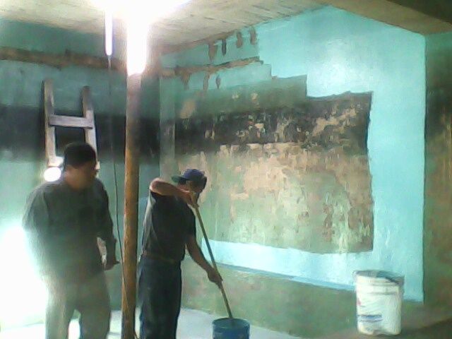 Proceso de aplicación de pintura para navegación